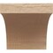 Ekena Millwork 4in. W x 4in. H x 16in. L Huntington Woodgrain TimberThane Rafter Tail, Primed Tan RFTUR04X04X16HUNRCPR - alternate 6